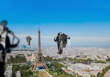 The Paris Flyover in virtual reality